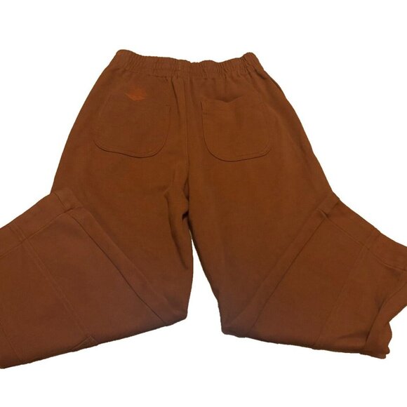 Urban Outfitters Burnt Orange Wide Leg High Rise Sweat Pant Womens Size Medium - Picture 3 of 5